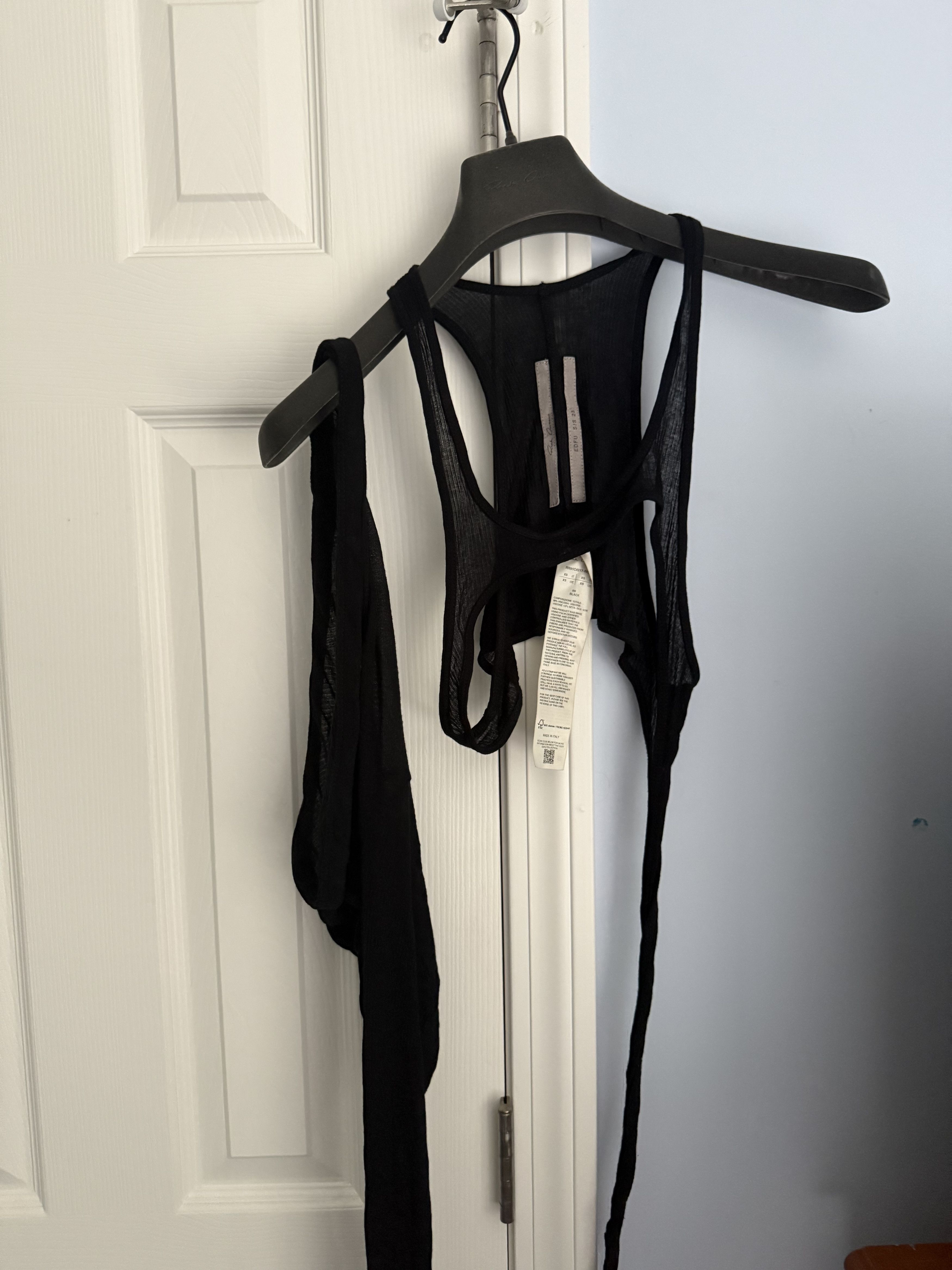 Rick Owens Rick Owens SS23 Edfu Skeletank Size US XS / EU 42 / 0 - 2 Thumbnail