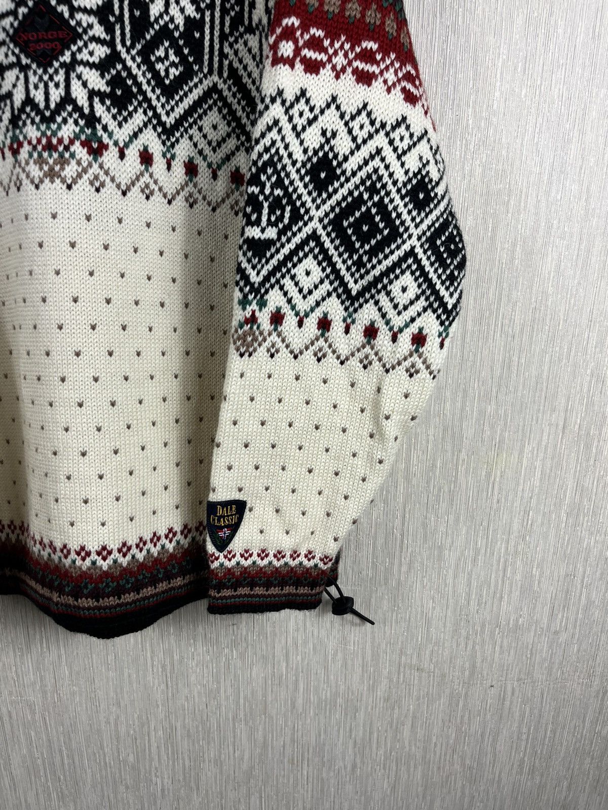 Dale Of Norway × Vintage Vintage Dale of Norway wool heavy patterned zip sweater knit Size US S / EU 44-46 / 1 - 6 Thumbnail