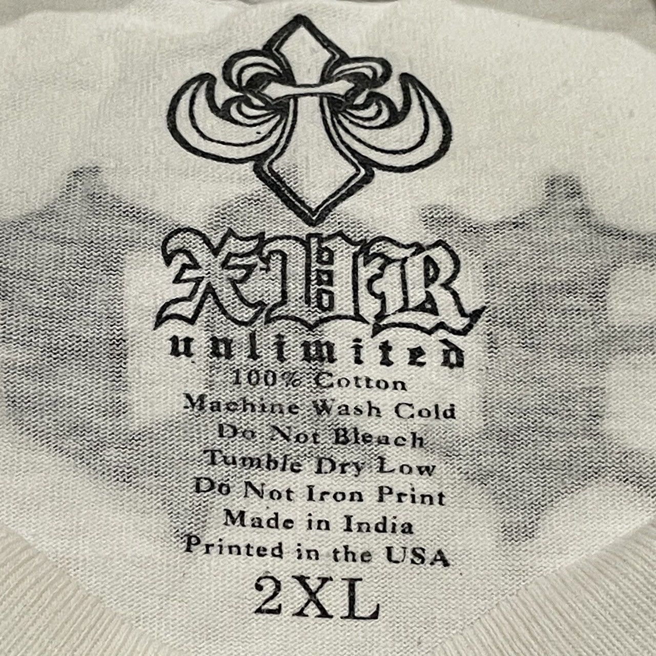 Affliction × Ed Hardy × Tapout Rare Wings Cross Tee Y2K Affliction Style Size US XXL / EU 58 / 5 - 7 Thumbnail