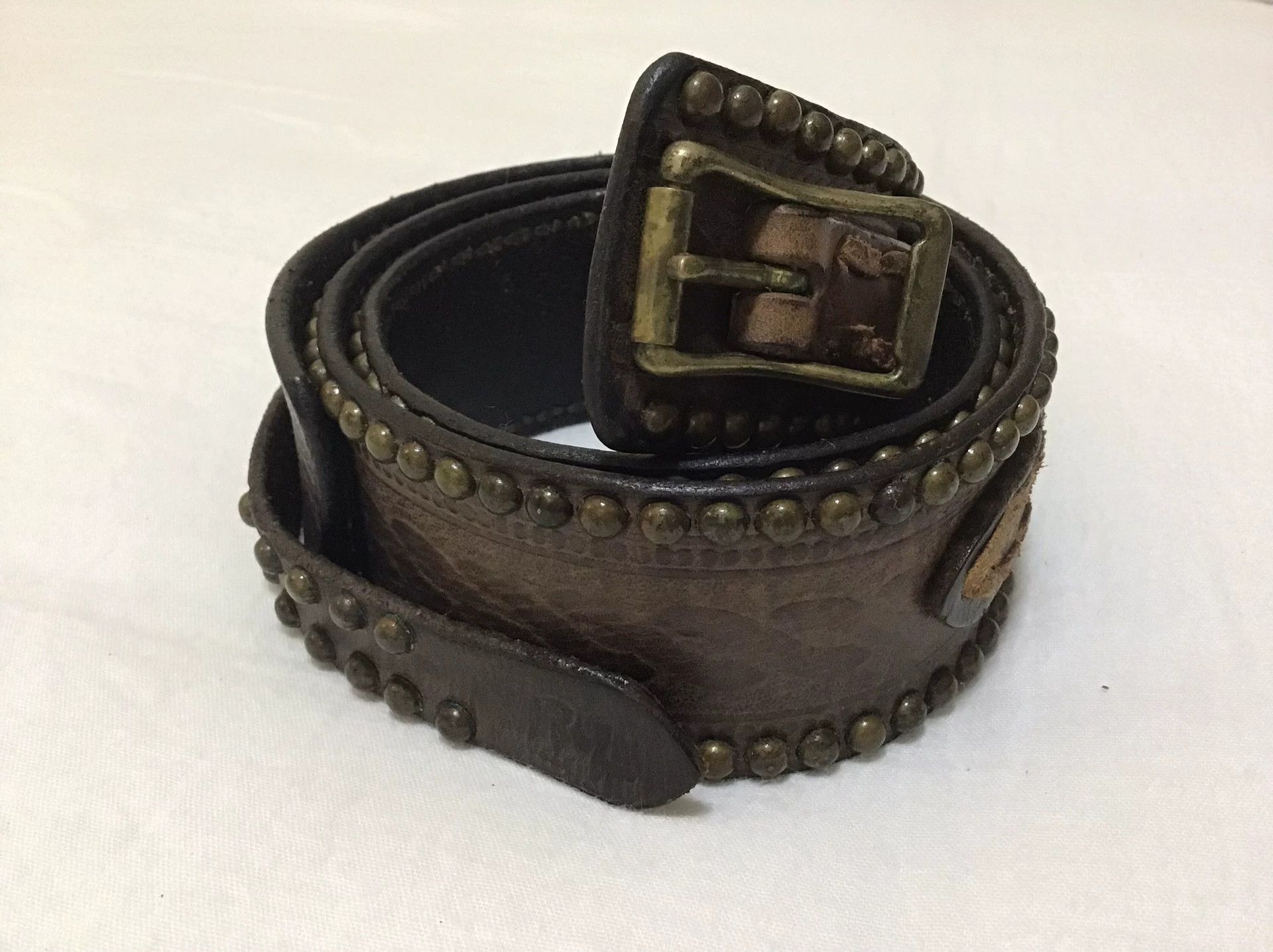 RRL Ralph Lauren RRL Double RL Brown Belt with Tags Size ONE SIZE - 1 Thumbnail