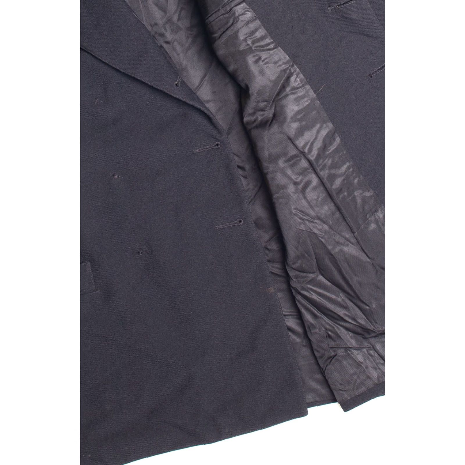 Avenue VINTAGE Saks Fifth Avenue Black Military Style Tuxedo Jacket Small 142 Saks Fifth Avenue Jacket Black Small 142 Mens Womens Girls Boys Size 36R - 3 Thumbnail