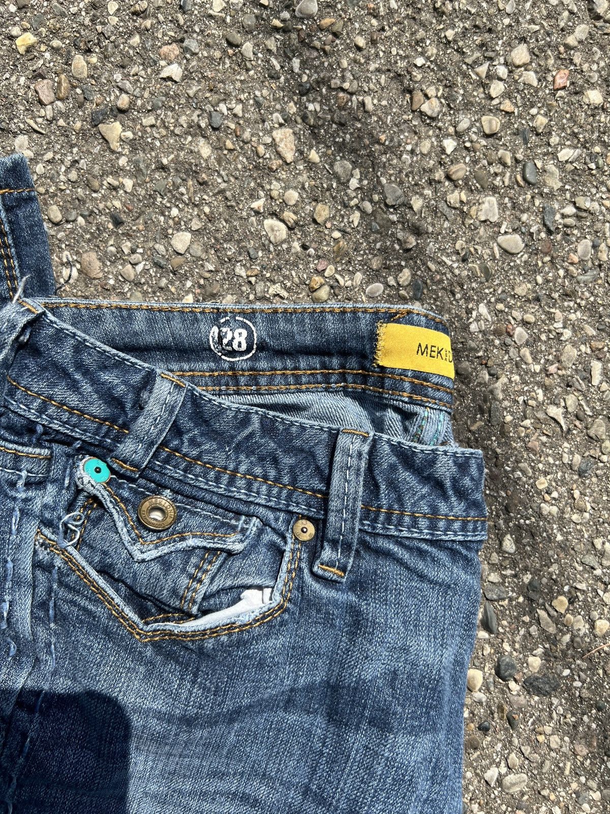 MEK × Mek Denim Mek denim women’s size 28 Size 28" / US 6 / IT 42 - 3 Thumbnail
