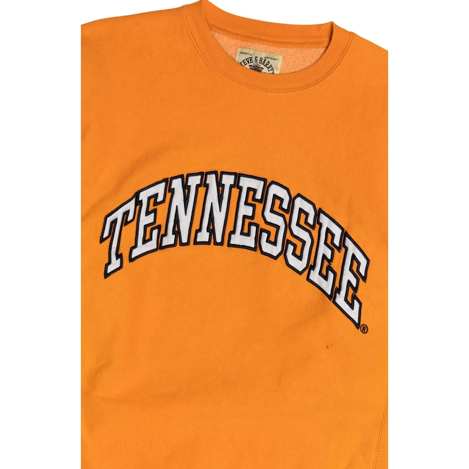 Vintage VINTAGE Tennessee University Of Tennessee College Sweatshirt Shirt Medium Orange Size US M / EU 48-50 / 2 - 2 Thumbnail
