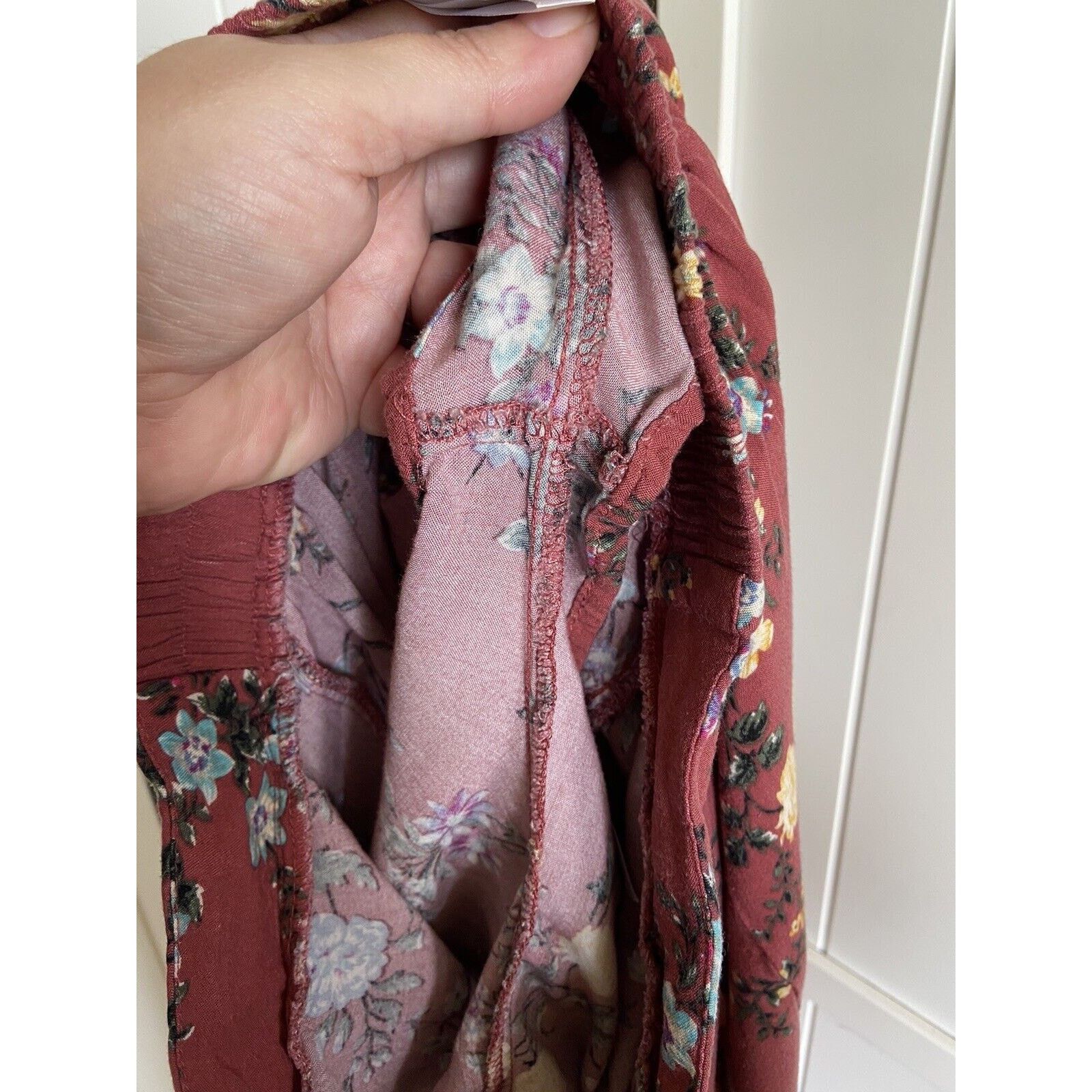 Other Xhilaration Womens Skirt Sz S Long Floral Shorts Button Size 24" / US 00 / IT 34 - 8 Thumbnail