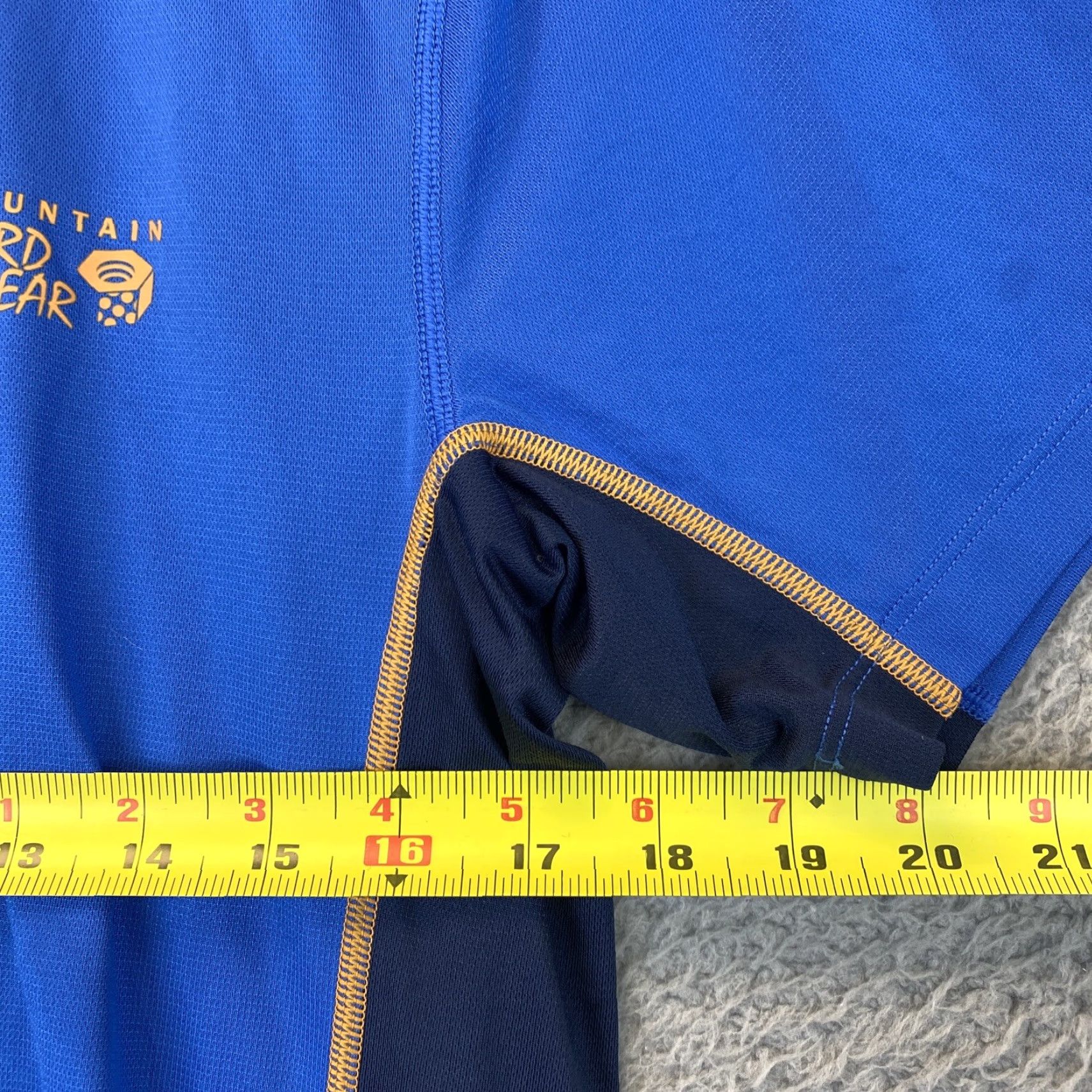 Mountain Hardwear Mountain Hard Wear Dri Fit Short Sleeve Athletic Shirt Men's Size M Blue 68-10 / 2024 Size US M / EU 48-50 / 2 - 4 Thumbnail