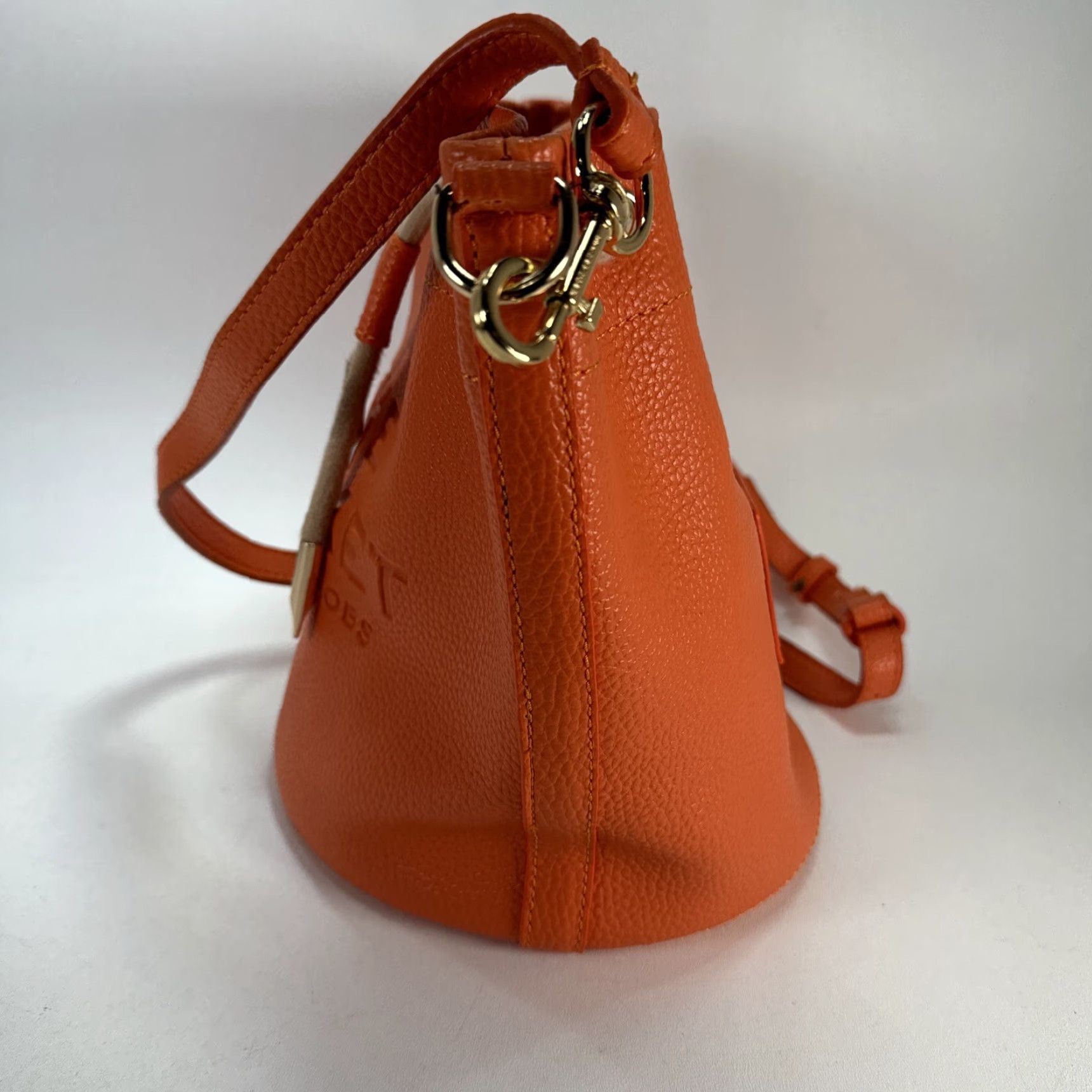 Marc Jacobs The Marc Jacob Bucket Bag Large Orange Leather Purse Size ONE SIZE - 6 Thumbnail