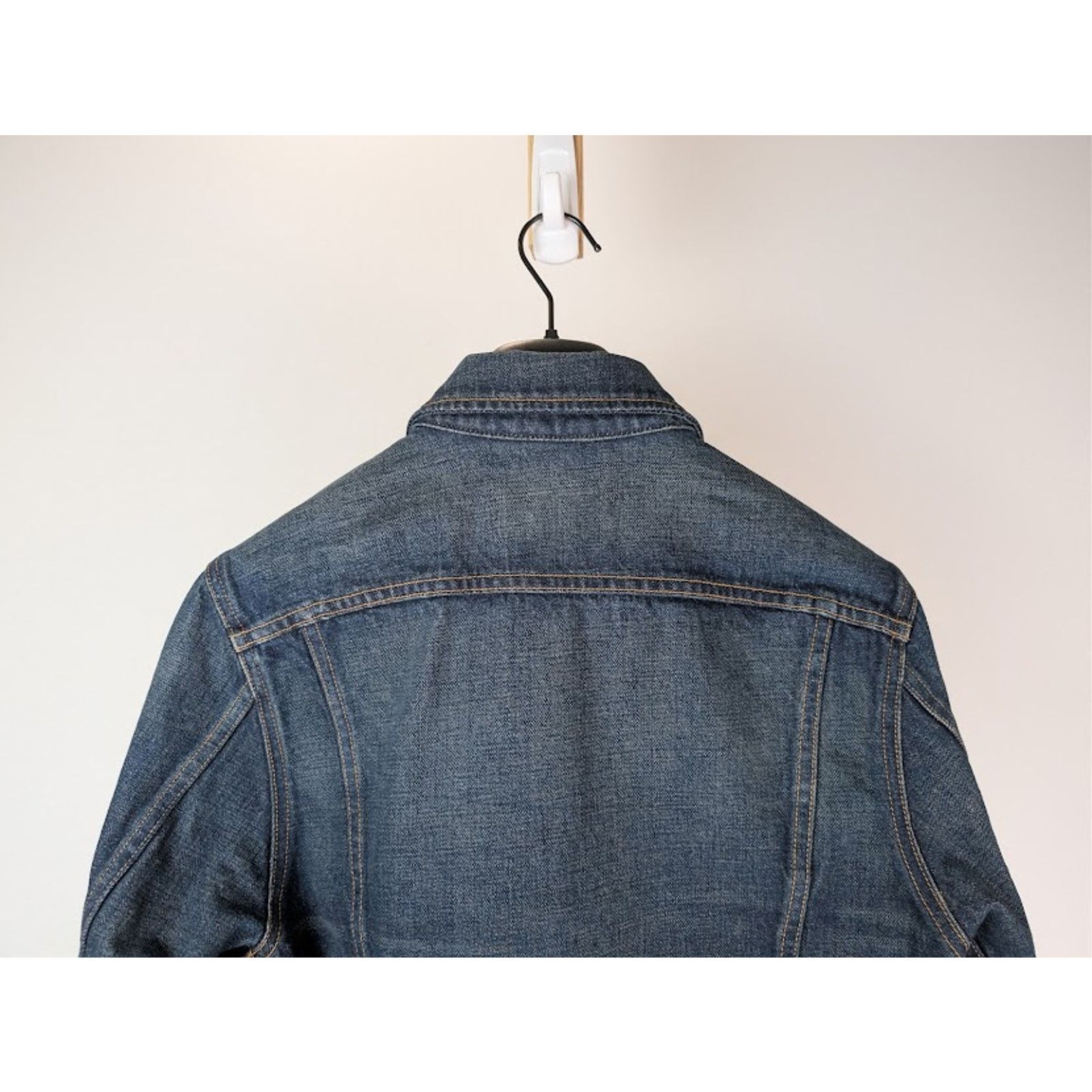 Tom Ford o1rshd1 Iconic Denim Jacket in Strong High / Low Blue Size US XL / EU 56 / 4 - 11 Thumbnail