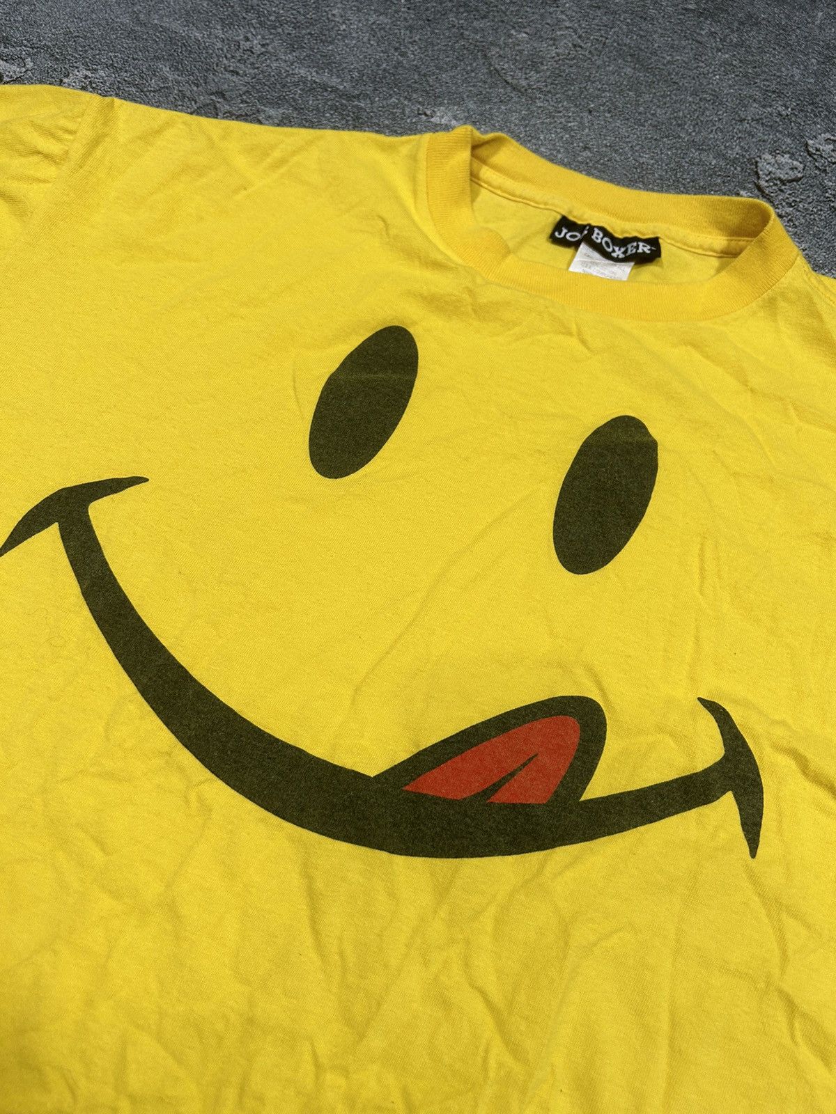 A$AP Rocky × Vintage Vintage Joe Boxer Smiley Tee Asap Rocky Outfit Size US L / EU 52-54 / 3 - 2 Thumbnail