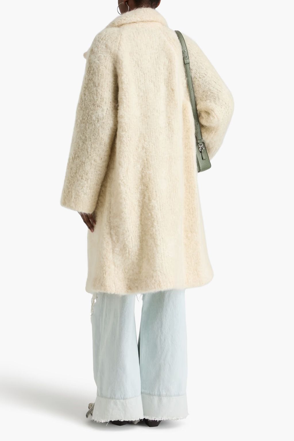 Maison Margiela o1y0625 Coat in Ivory Size S / US 4 / IT 40 - 3 Thumbnail