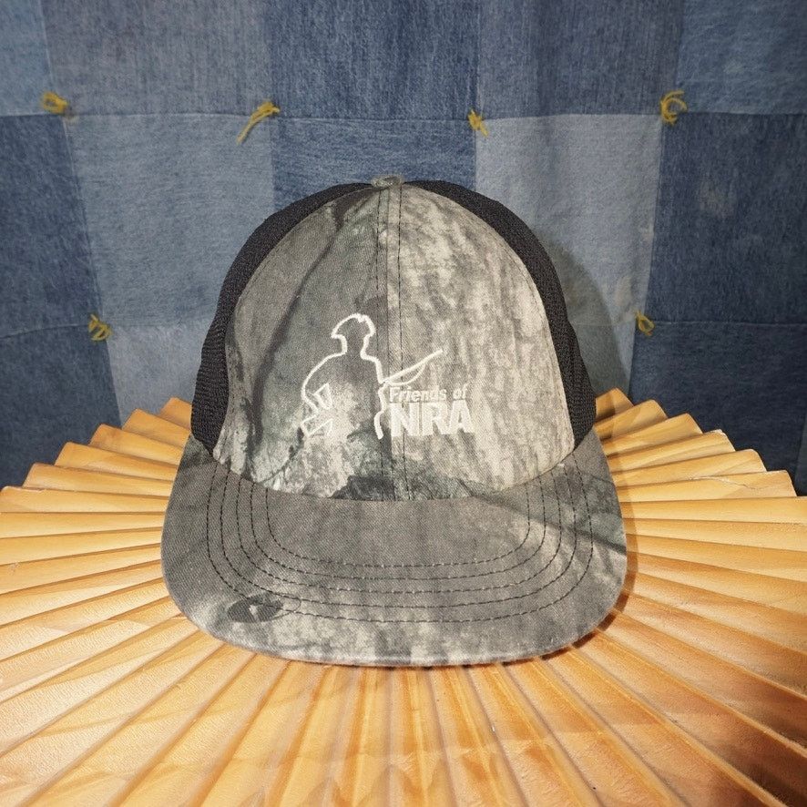 Vintage OSFA - Vintage friends of NRA patriot embroider realtree hat Size ONE SIZE - 1 Thumbnail