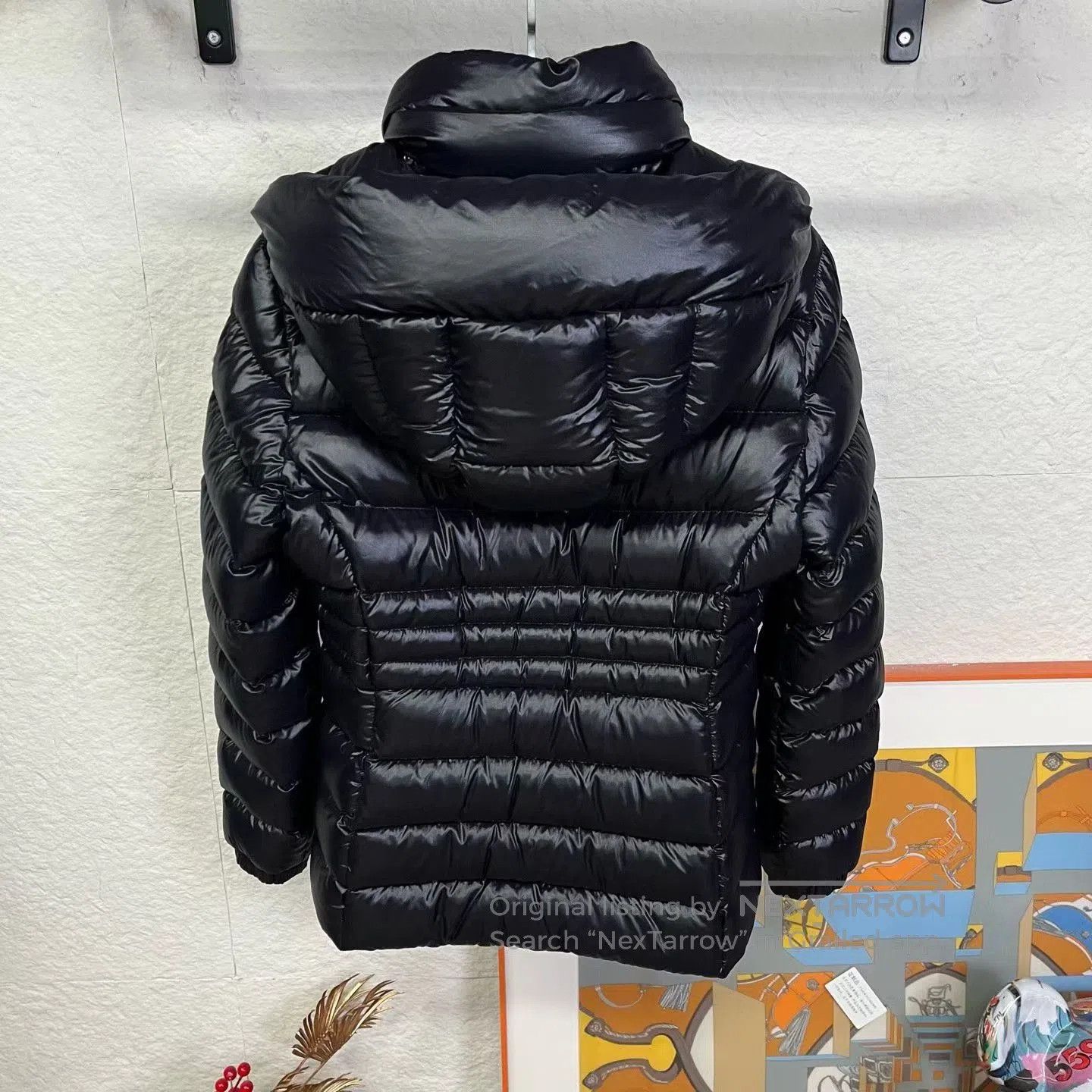 Moncler Moncler Bouchet Black Shiny Waist Down Jacket. Size S / US 4 / IT 40 - 2 Thumbnail
