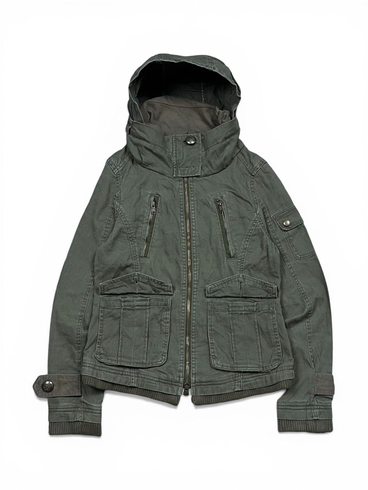Japanese Brand Bono Jacket Military Troop Back Number Size US S / EU 44-46 / 1 - 6 Thumbnail