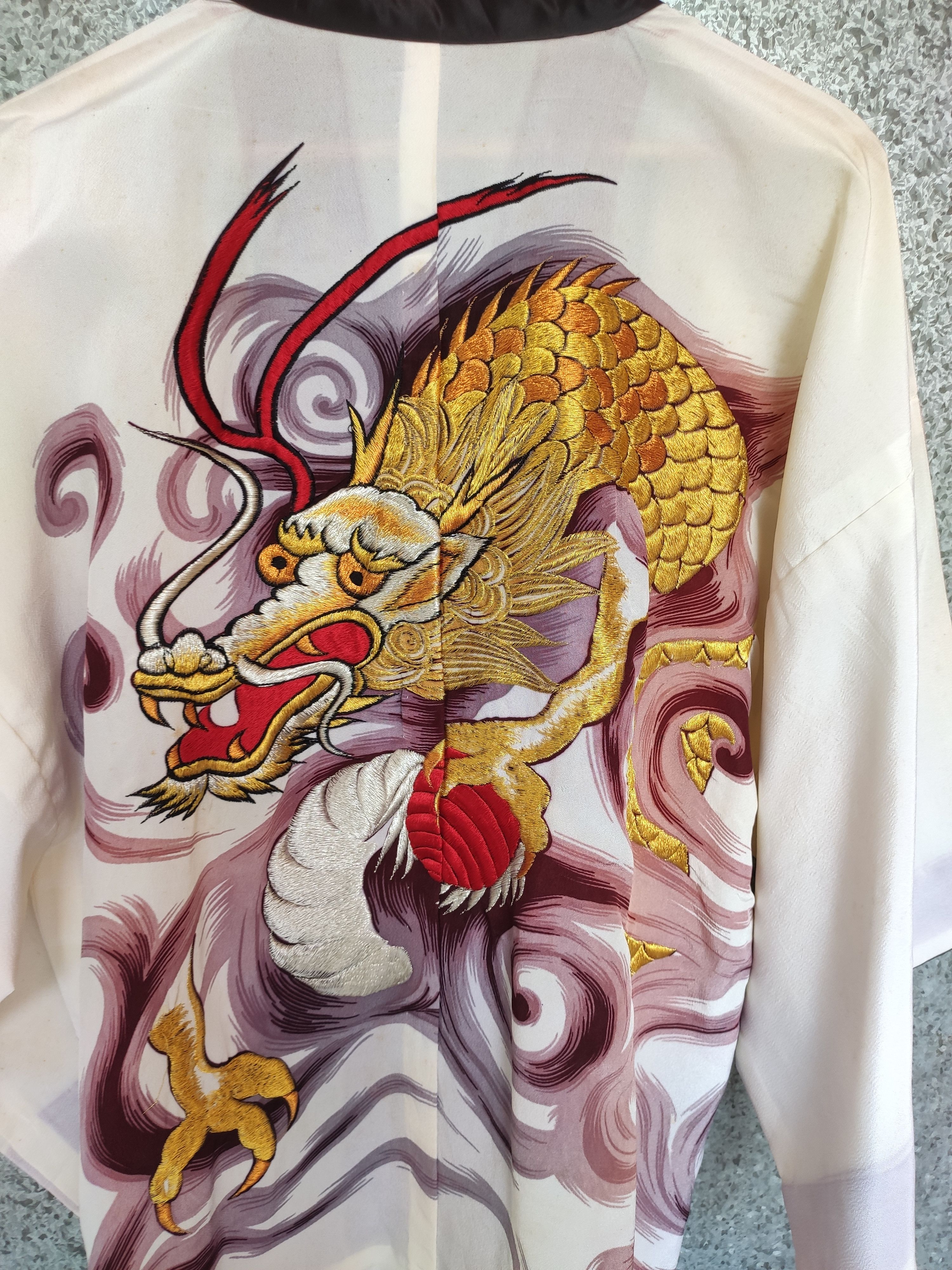 Japanese Brand 🔥 Kimono Japan Dragon Embroidery Size US S / EU 44-46 / 1 - 3 Thumbnail