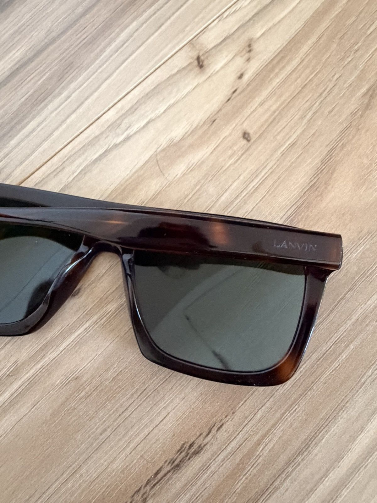 Lanvin Green Lenses Tortoise Shell Lanvin Sunglasses Size ONE SIZE - 4 Thumbnail