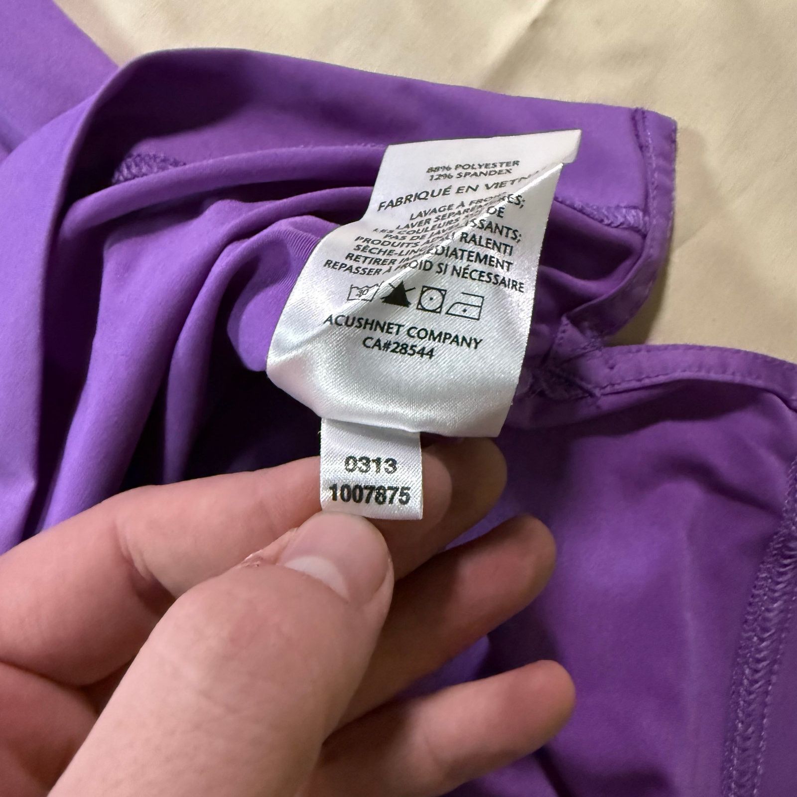 Footjoy Footjoy Golf Polo Shirt Men 2XL Purple Summer Comfort Talon Size US XXL / EU 58 / 5 - 7 Thumbnail