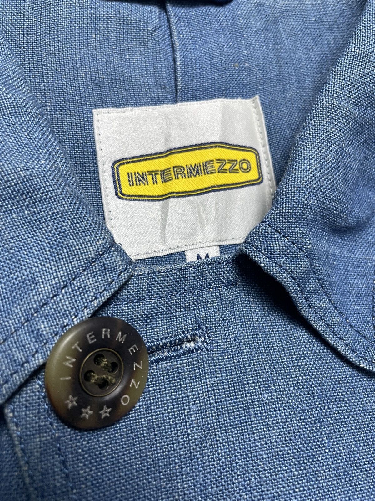 Issey Miyake 2000’s Intermezzo - Oversized Soft Denim Jacket Size US L / EU 52-54 / 3 - 9 Thumbnail