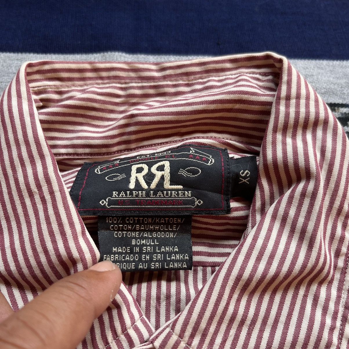 RRL Ralph Lauren RRL Ralph Lauren Stripe Shirt Size US M / EU 48-50 / 2 - 5 Thumbnail