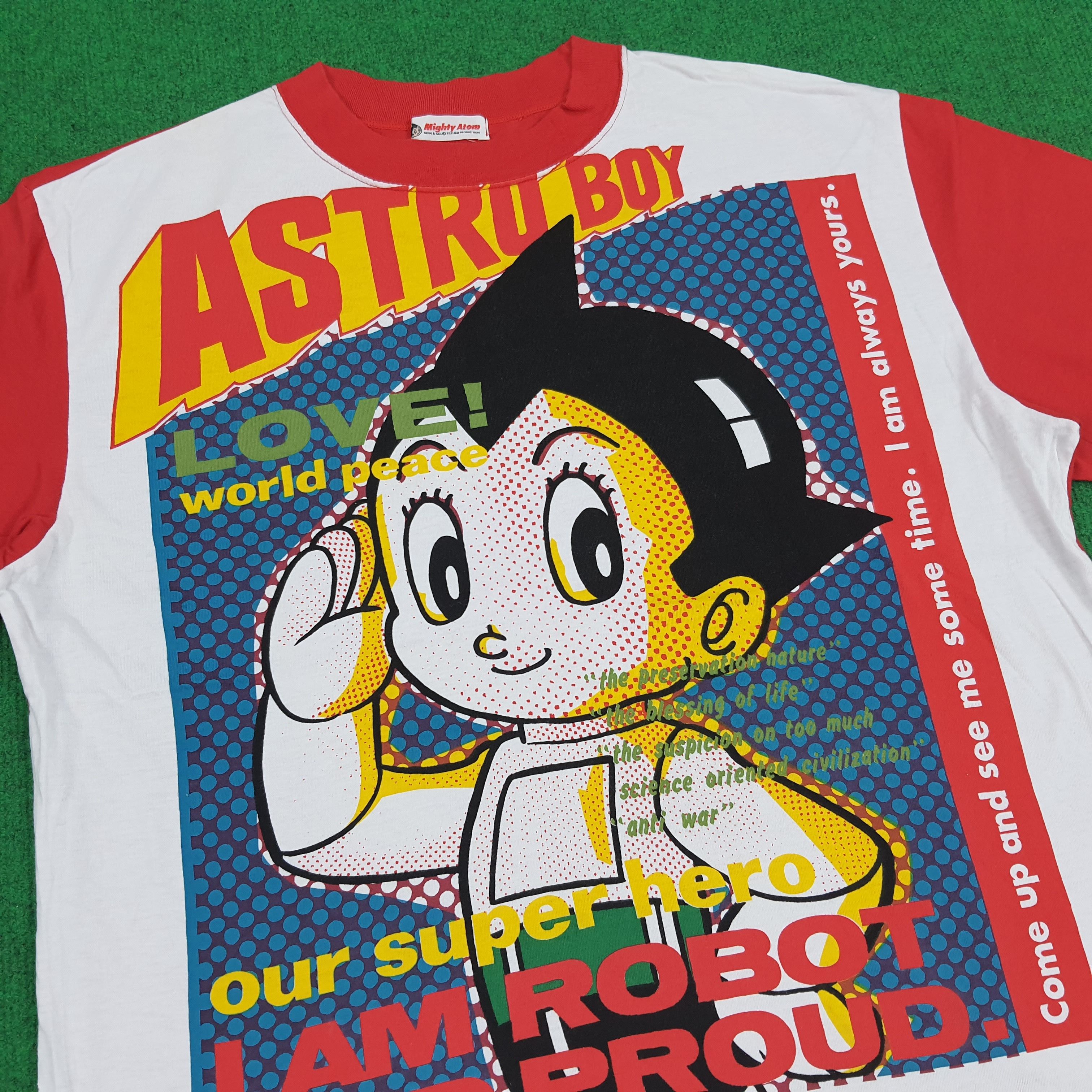 Japanese Brand × Vintage Vintage Mighty Atom Astro Boy Japan Robot Anime Tshirt Size US L / EU 52-54 / 3 - 2 Thumbnail