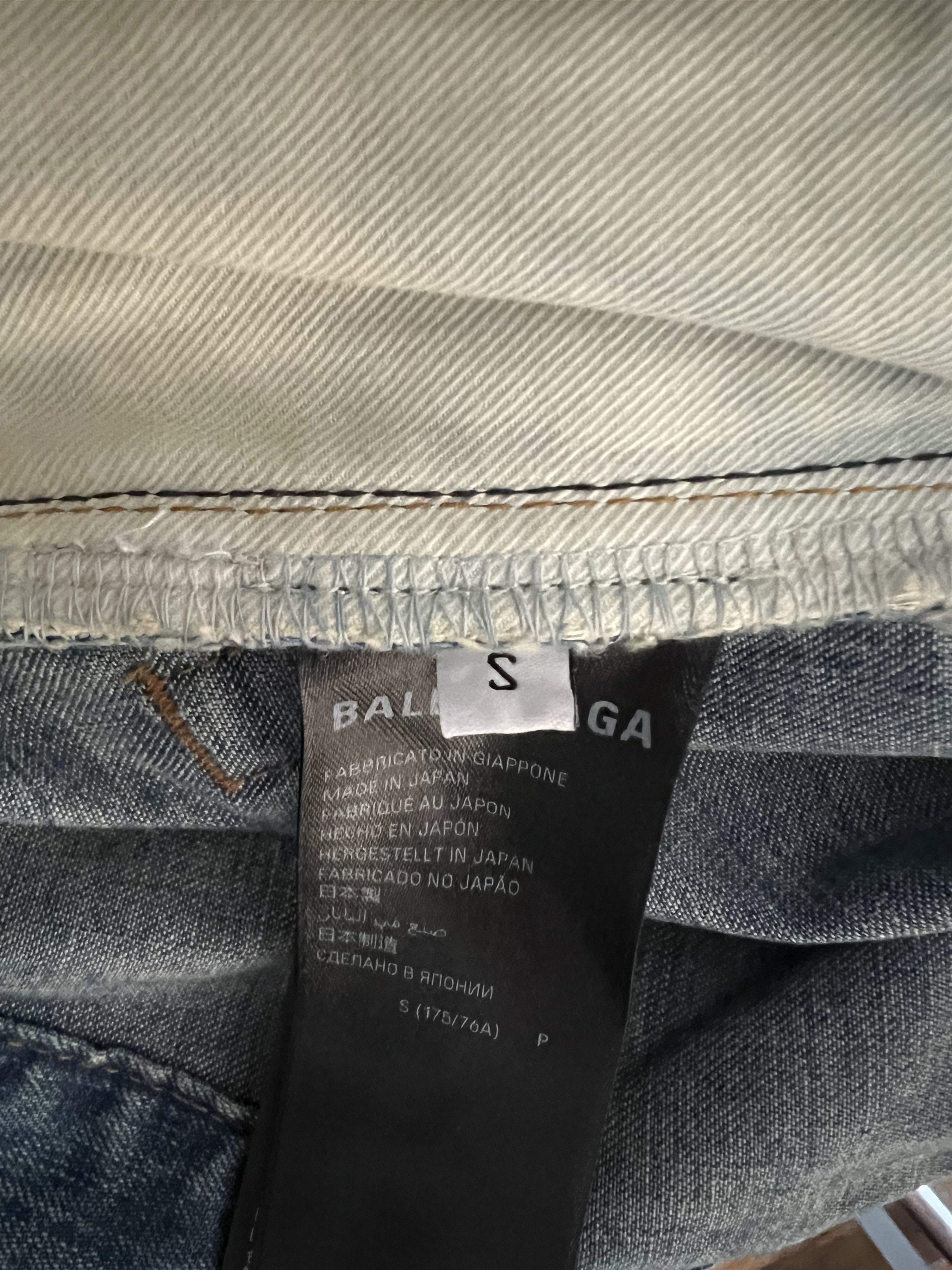 Balenciaga Balenciaga Double Front Denim sz S Size US 30 / EU 46 - 8 Thumbnail