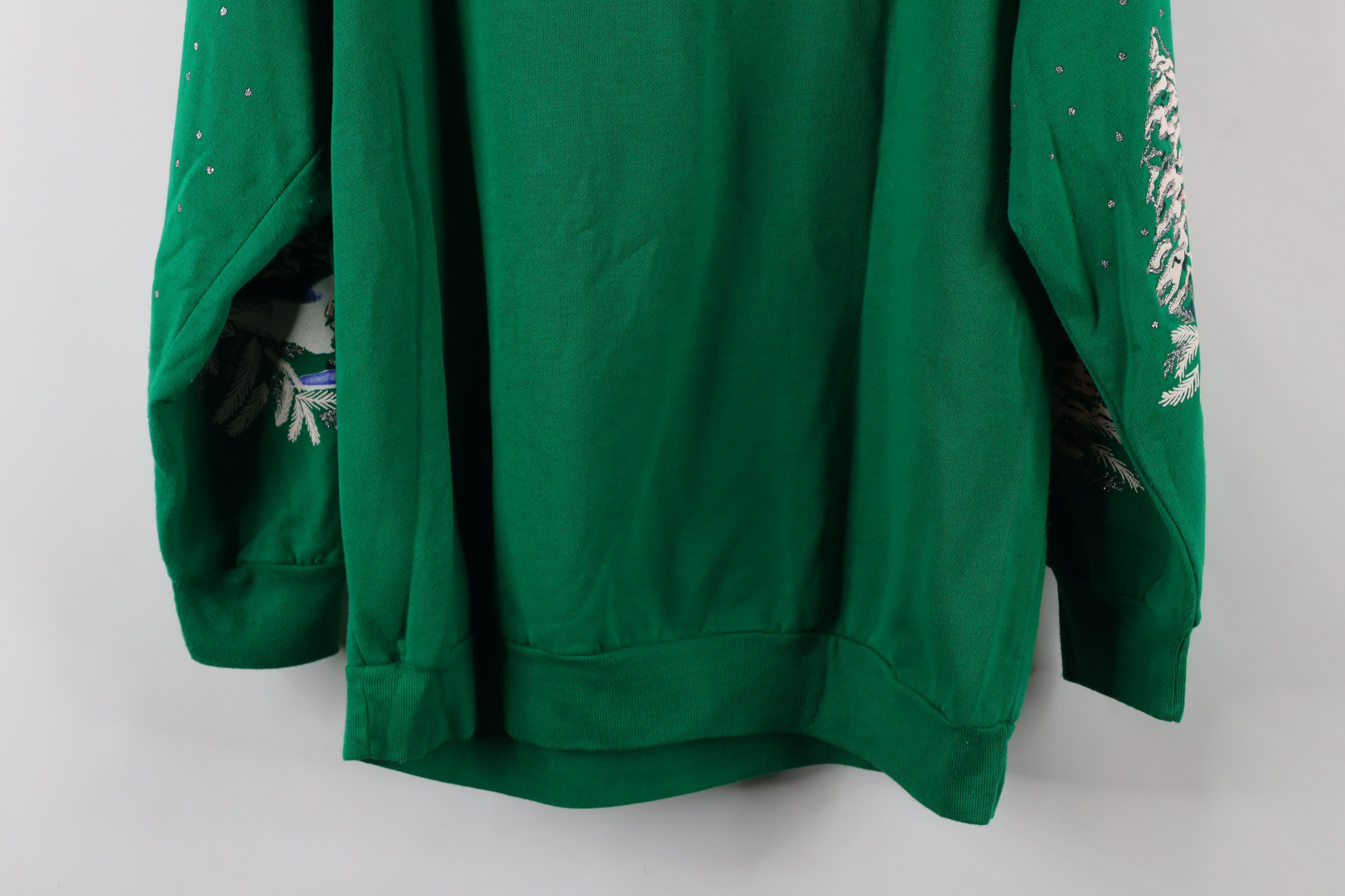 Vintage Vintage 90s Streetwear Christmas Crewneck Sweatshirt USA Size XL / US 12-14 / IT 48-50 - 15 Thumbnail