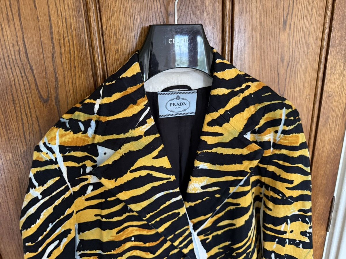 Prada SS18 Prada come on in tiger coat Archive grail coat jacket Size US S / EU 44-46 / 1 - 9 Thumbnail