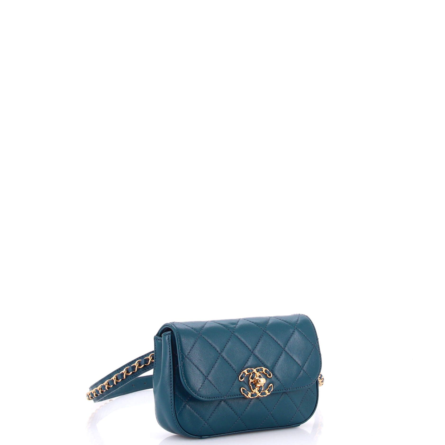 Chanel Chain infinity waist bag quilted lambskin Size ONE SIZE - 1 Thumbnail