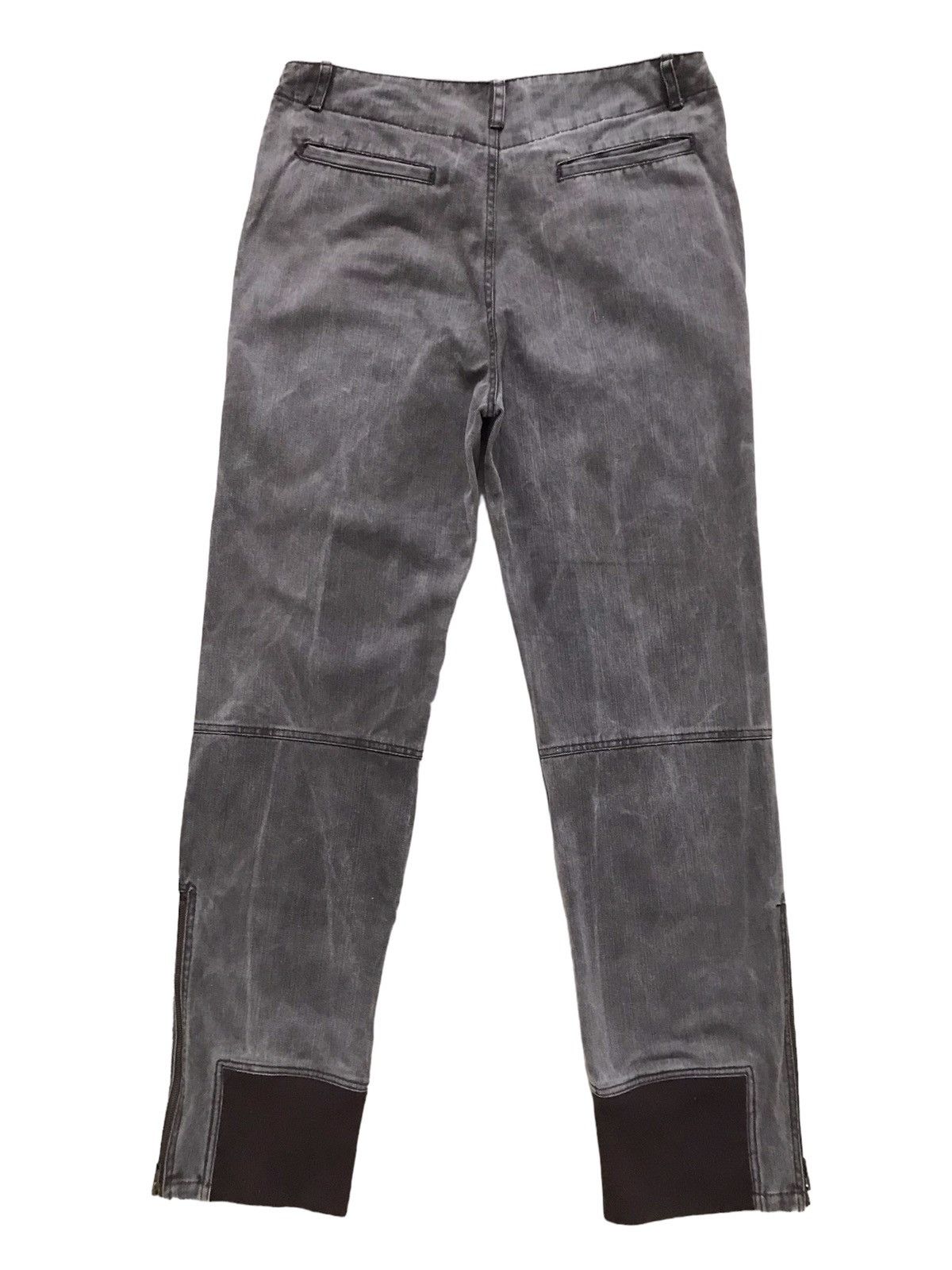 Japanese Brand MIC Mistic Inc Chic Japan Faded Creases Designed Denim Jeans Size US 34 / EU 50 - 7 Thumbnail