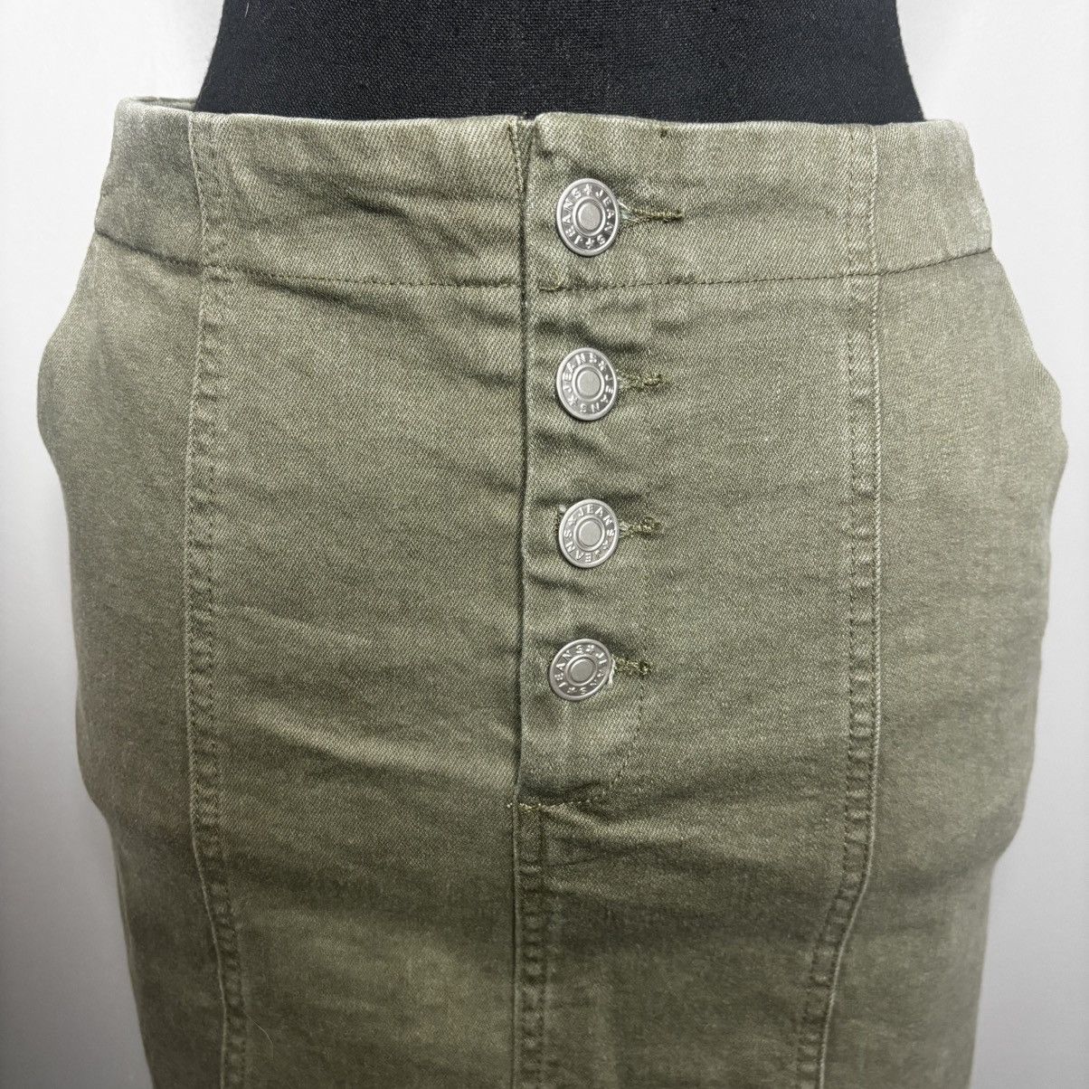Vintage NEWBURY KUSTOM SIZE SMALL GREEN SKIRT NWT Size 27" / US 4 / IT 40 - 2 Thumbnail