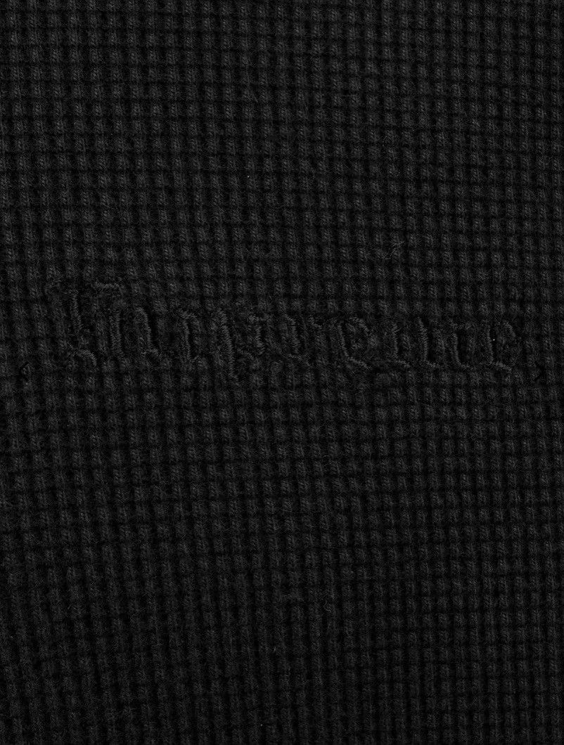 Supreme Supreme X Slayer Waffle Black Crewneck Sweatshirt Size US M / EU 48-50 / 2 - 3 Thumbnail