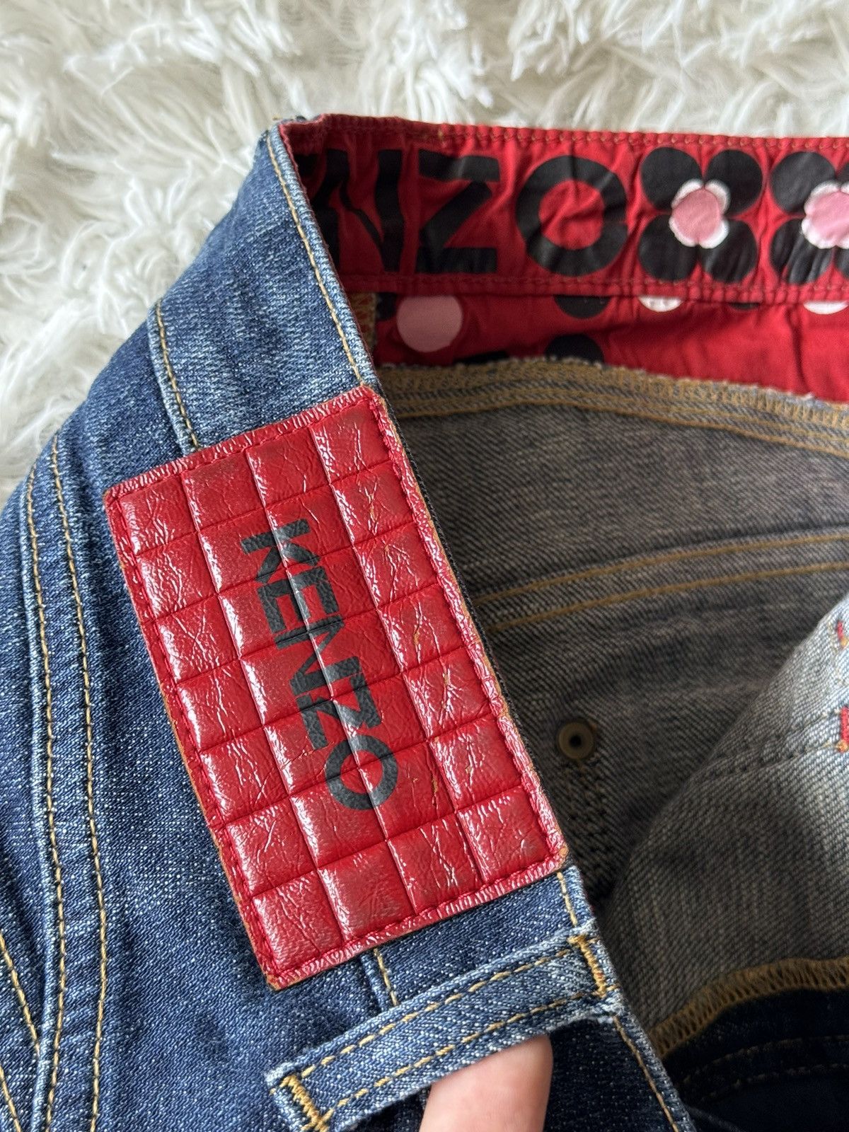 Kenzo Kenzo Vintage Japanese Denim Jeans Size US 31 - 7 Thumbnail