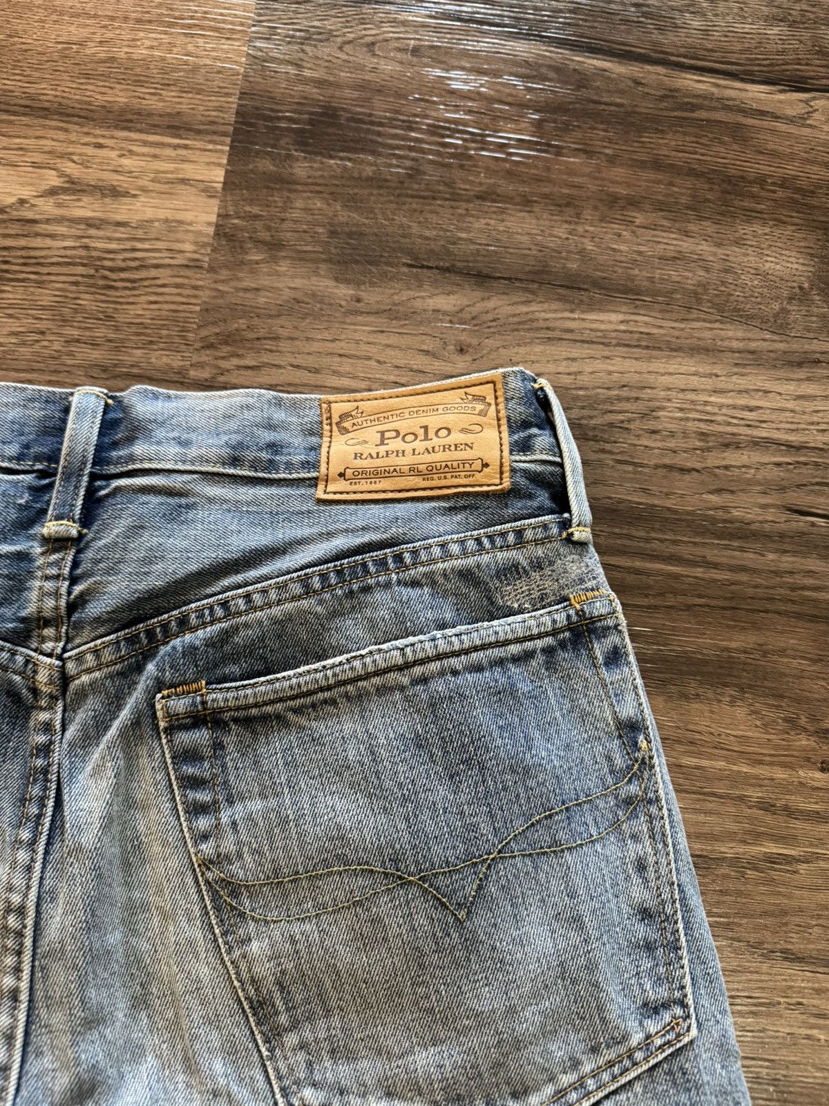 Polo Ralph Lauren Polo Ralph Lauren Distressed Denim Size US 30 / EU 46 - 8 Thumbnail