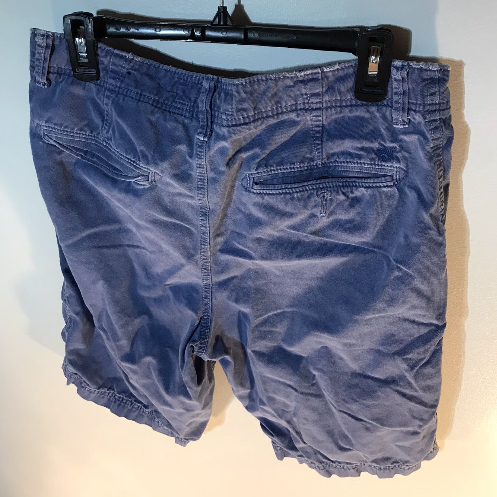 American Eagle Outfitters VINTAGE American Eagle Outfitters Men’s Chino Shorts Cotton Casual Summer Size 32 Blue Size US 32 / EU 48 - 3 Thumbnail