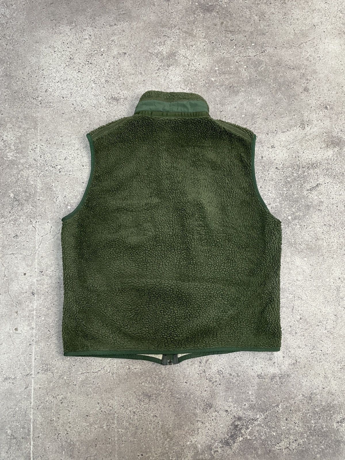 Patagonia × Vintage Vintage Patagonia Teddy Fleece Vest Sherpa y2k Sweatshirt Size US L / EU 52-54 / 3 - 9 Thumbnail