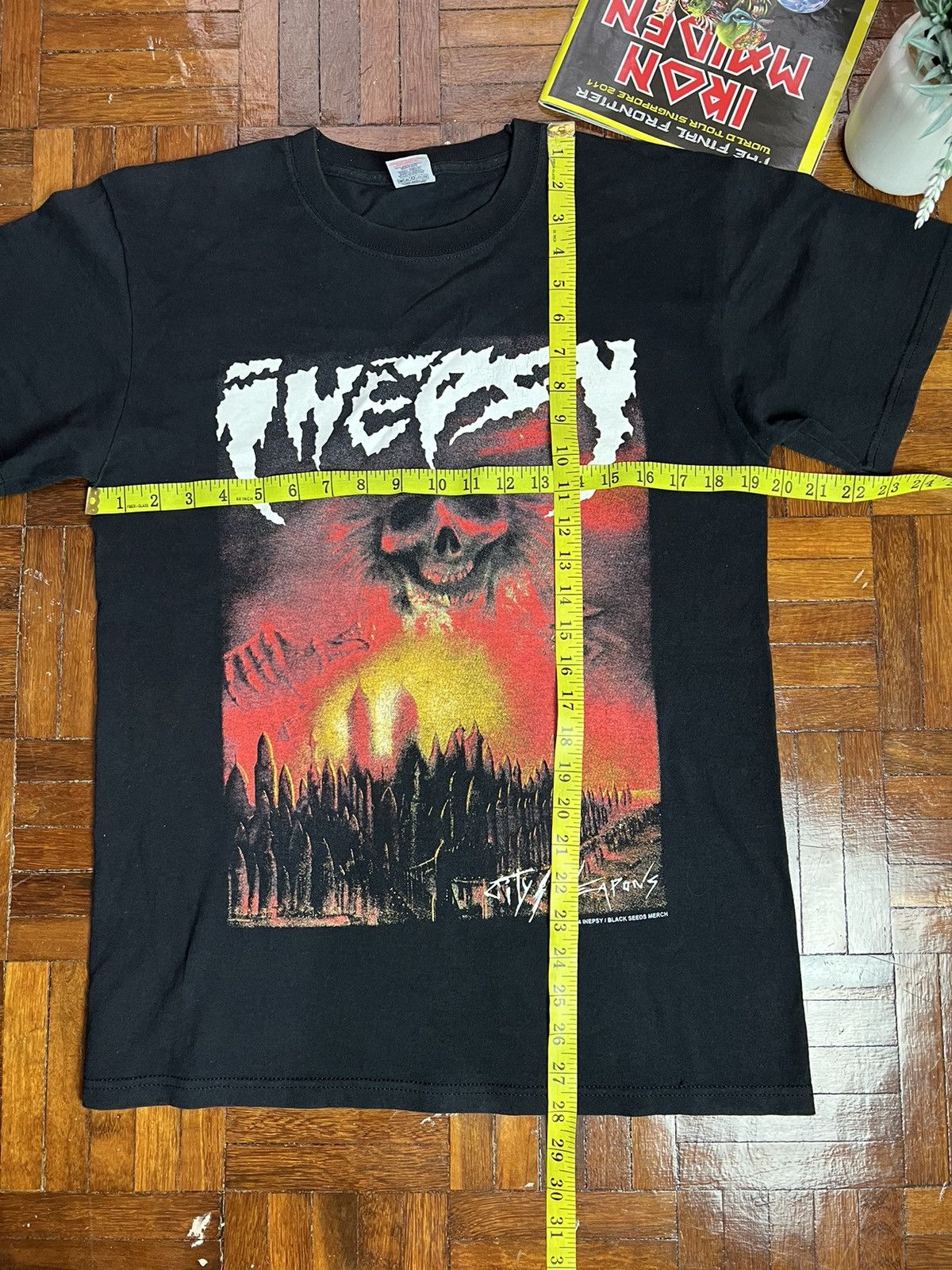 Band Tees Inepsy Canadian Punk Metal Band Official Merch Very Rare Size US M / EU 48-50 / 2 - 4 Thumbnail