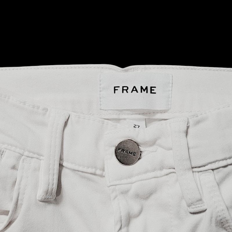 Frame Frame Off White Jeans | Size 27 Size 27" / US 4 / IT 40 - 5 Thumbnail