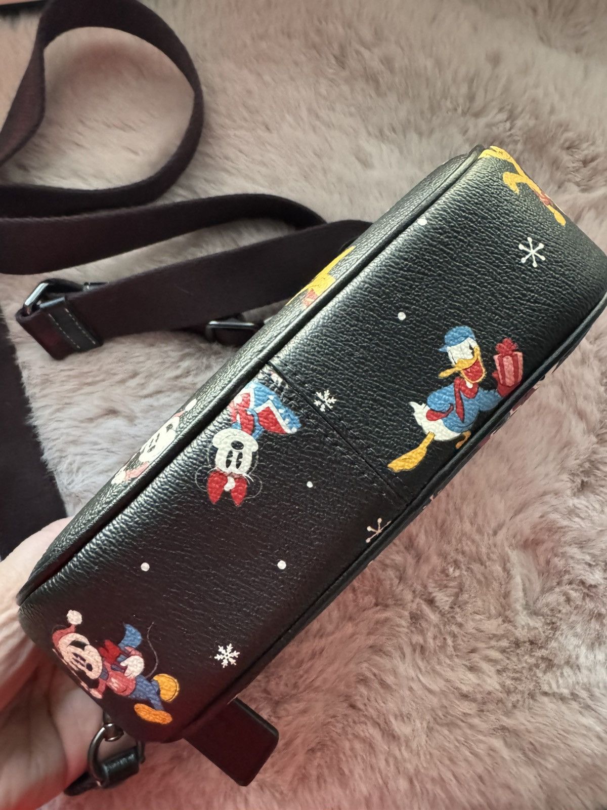 Coach COACH Disney X Coach Mini Jamie Camera Bag with Holiday Prin Size ONE SIZE - 4 Thumbnail