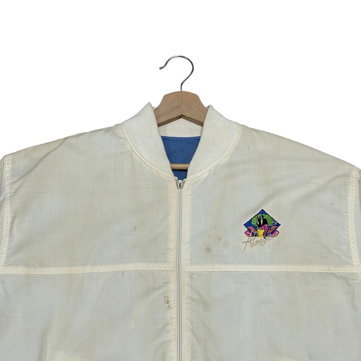 Vintage Vintage 80s Pattaya City Reversible Varsity Jacket Size US L / EU 52-54 / 3 - 21 Thumbnail