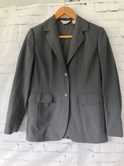 Brooks Brothers Brooks Brothers 346 Stretch Grey Blazer sz 6 Size M / US 6-8 / IT 42-44 - 1 Thumbnail