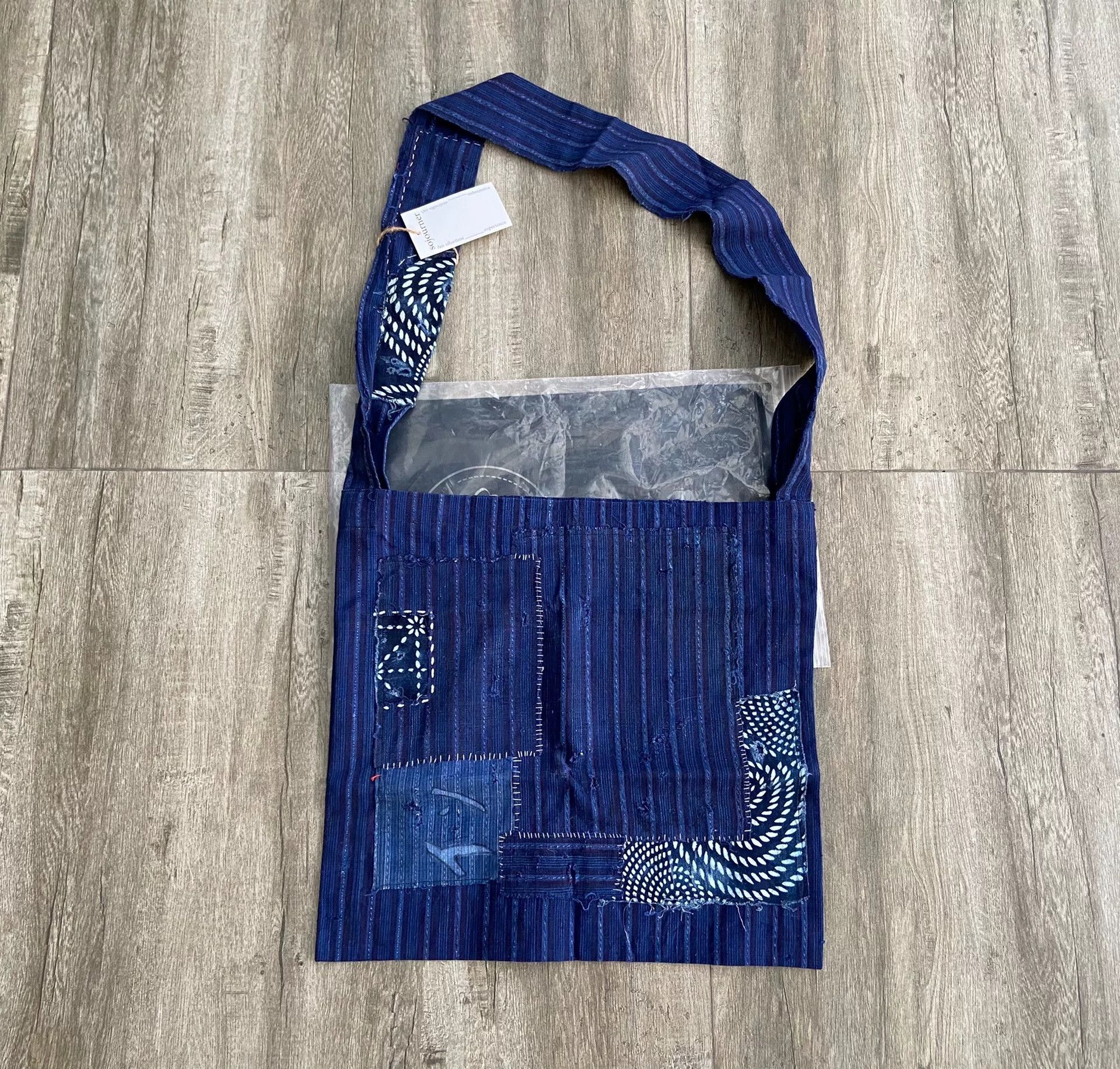 Japanese Brand Sojourner Kofu Indigo Dyed Crossbody Bag Size ONE SIZE - 1 Thumbnail