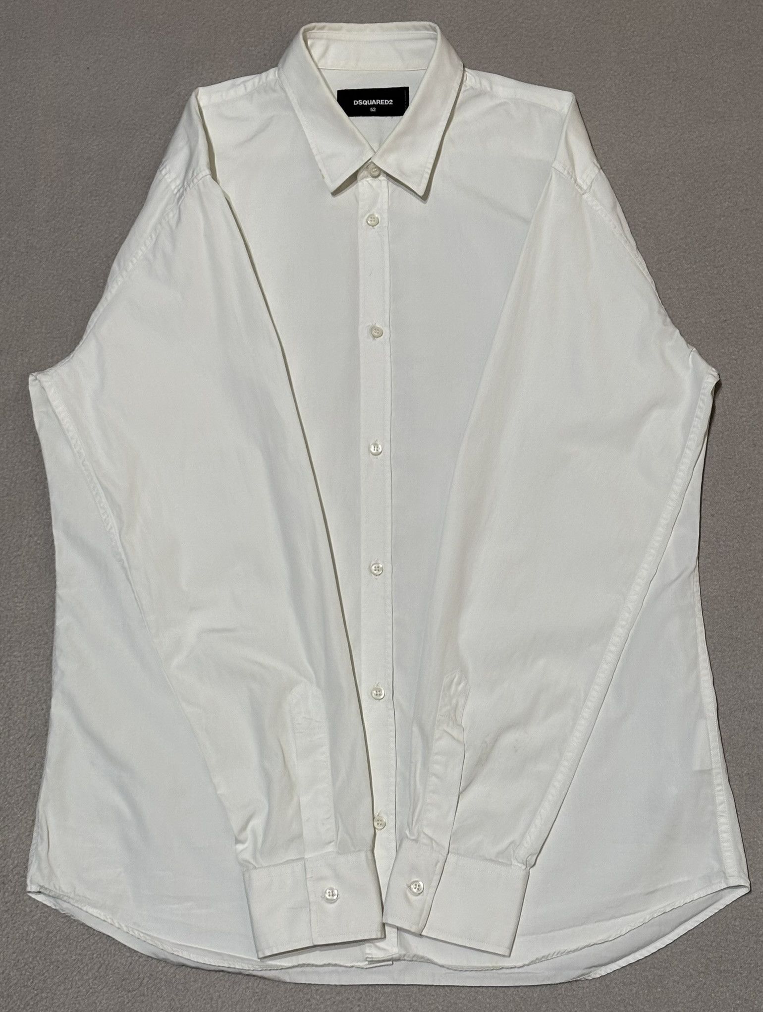 Dsquared2 Dsquared2 White Shirt Size 52 Size US L / EU 52-54 / 3 - 6 Thumbnail