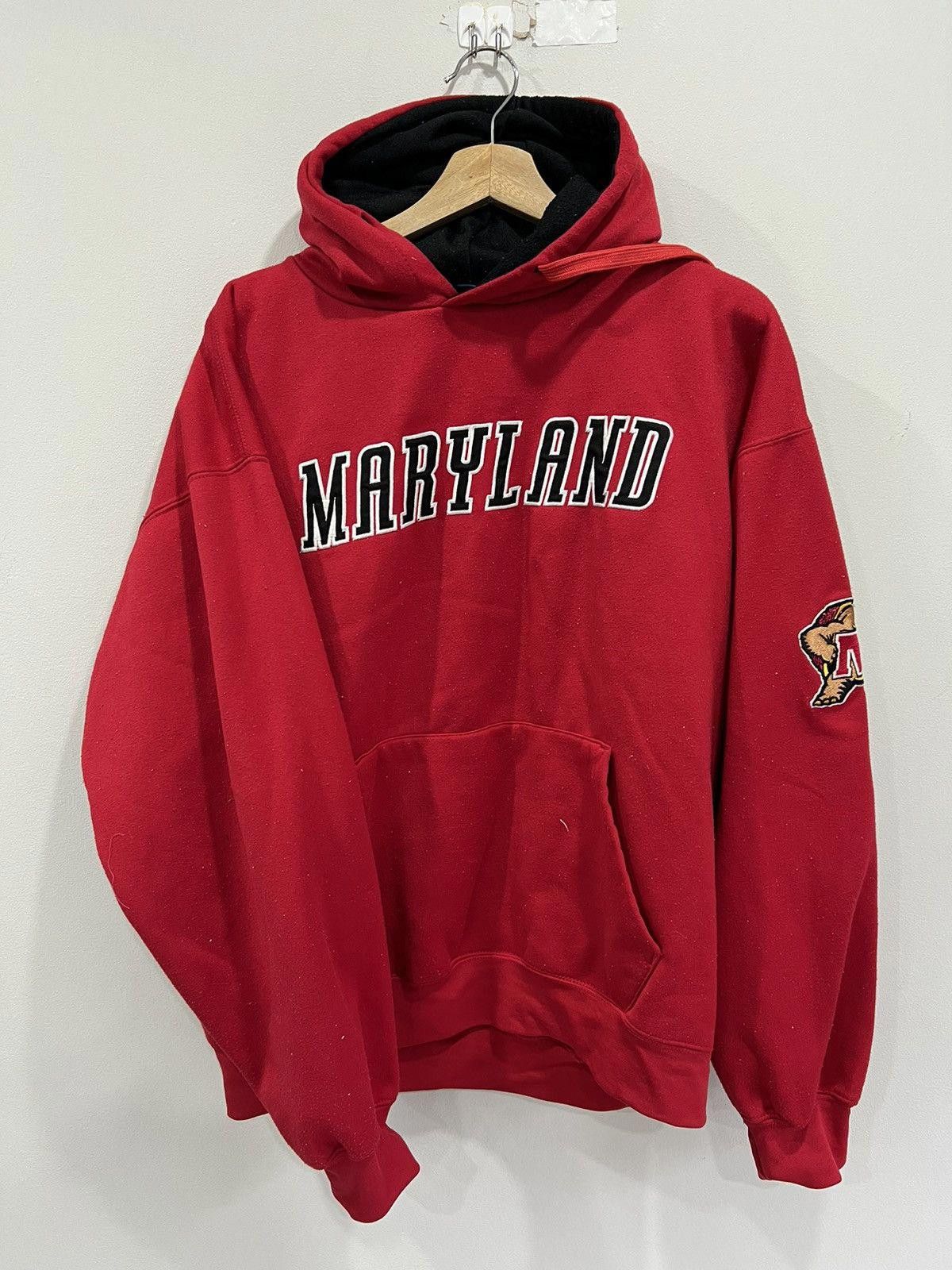 Vintage Vintage Maryland Sweater spellout hoodie Size US M / EU 48-50 / 2 - 1 Thumbnail