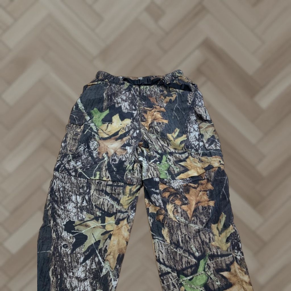 Vintage Red Head Pants Mens L Outdoor Belted Convertible Camo 12633 Size US 33 - 1 Thumbnail