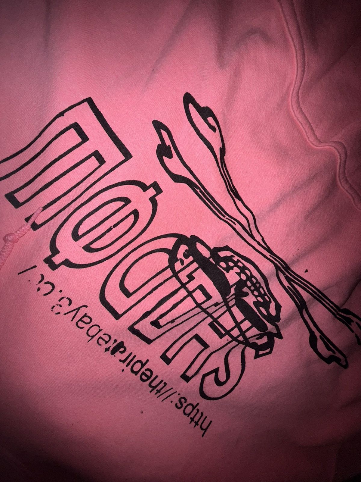 Band Tees 1 of 5 SHADOW WIZARD MONEY GANG PINK HOODIE BY LOUKA TESSIER Size US XXL / EU 58 / 5 - 20 Thumbnail