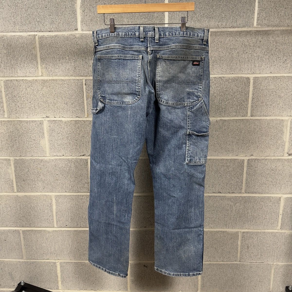 Vintage Vintage Mud Wash Dickies Jeans ERD Grunge Thrashed Faded Size US 34 / EU 50 - 2 Thumbnail