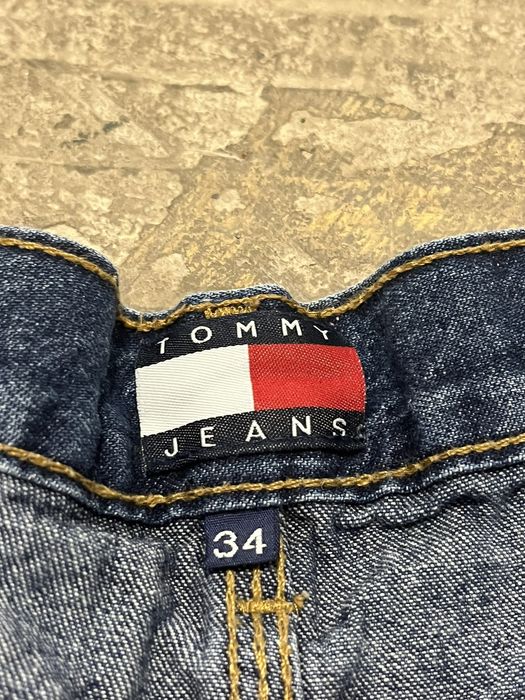 Vintage Crazy rare y2k baggy Tommy Hilfiger skater jorts | Grailed