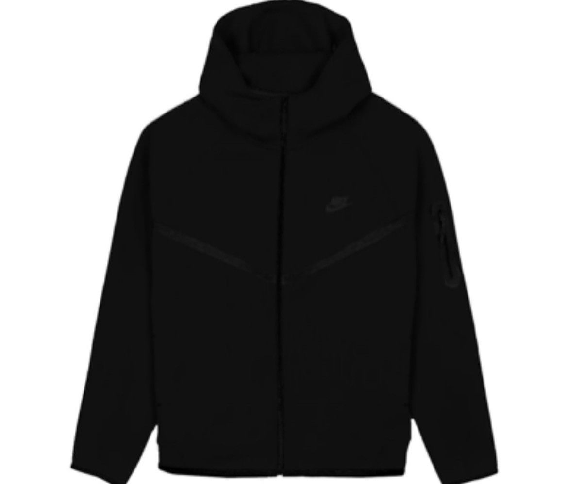 Nike Nike Sportswear Tech Fleece Windrunner Black Size US XL / EU 56 / 4 - 1 Thumbnail
