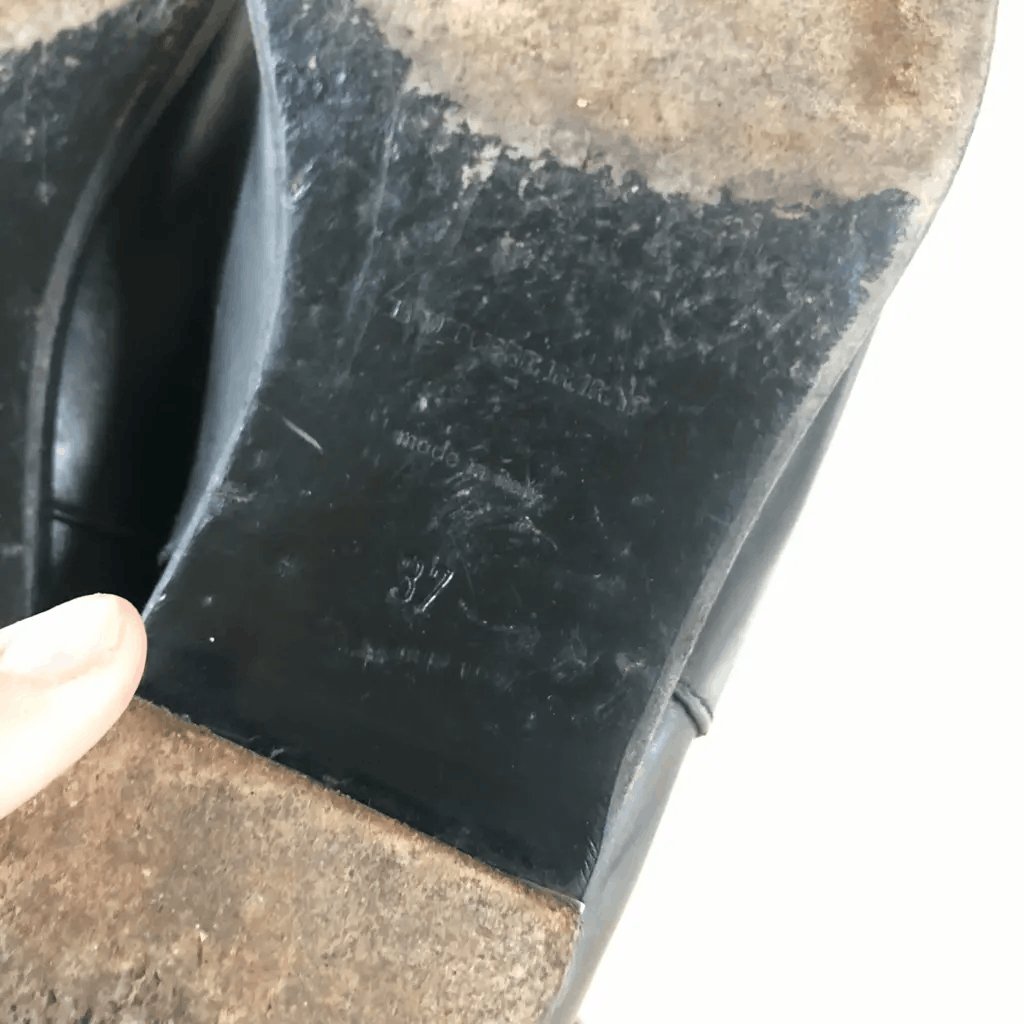 Burberry Burberry Black Leather Boots – Made in Italy – US 6.5 Size US 6.5 / IT 36.5 - 5 Thumbnail