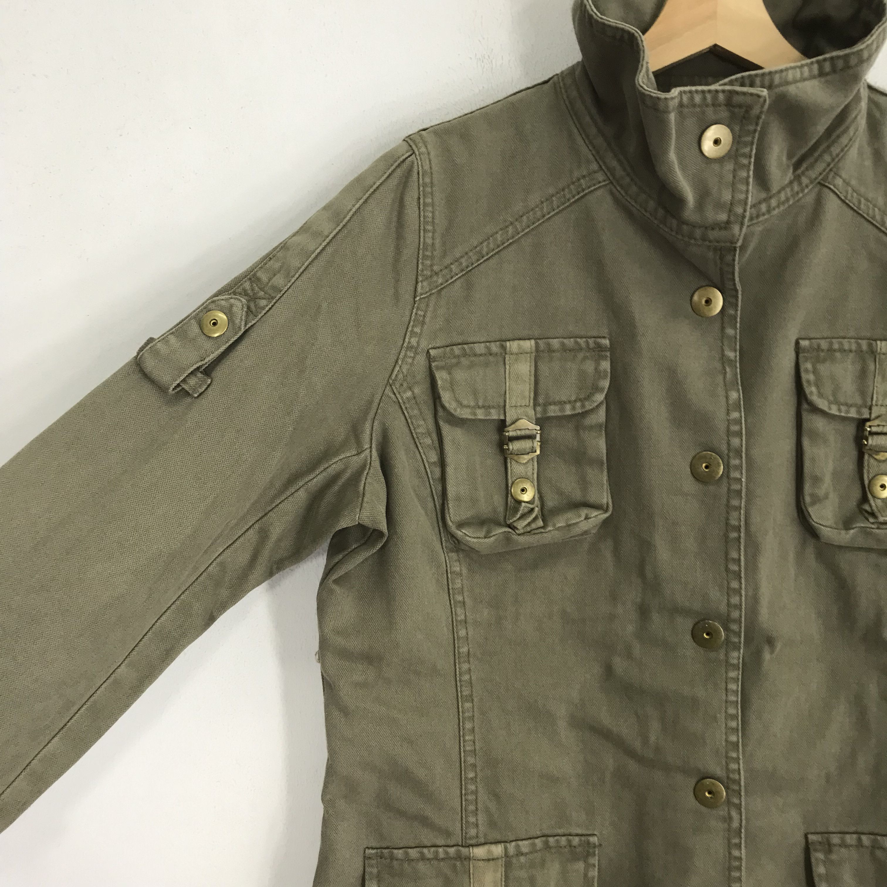 Vintage Vintage M-65 Field Jacket Olive Green Military Parka Jacket Size US M / EU 48-50 / 2 - 5 Thumbnail