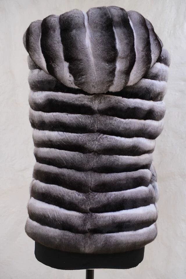 Loro Piana LORO PIANA size46 Lady's double-sided dragon cat fur Size XL / US 12-14 / IT 48-50 - 2 Thumbnail