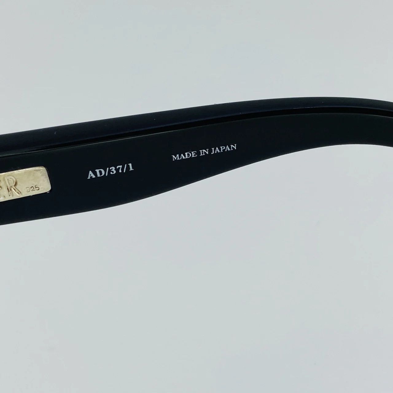 Ann Demeulemeester Ann Demeulemeester Sunglasses Angular Black and Grey Size ONE SIZE - 4 Thumbnail